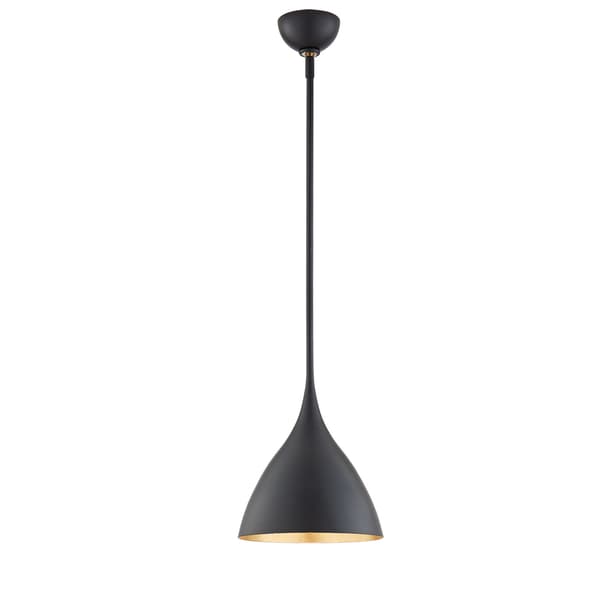 Agnes Pendant  Black, Pendant Light, Medium - Andrew Martin