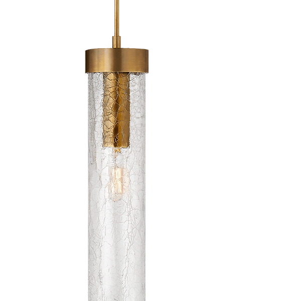 Liaison Pendant  Brass, Pendant Light, Antique-Burnished Brass - Andrew Martin