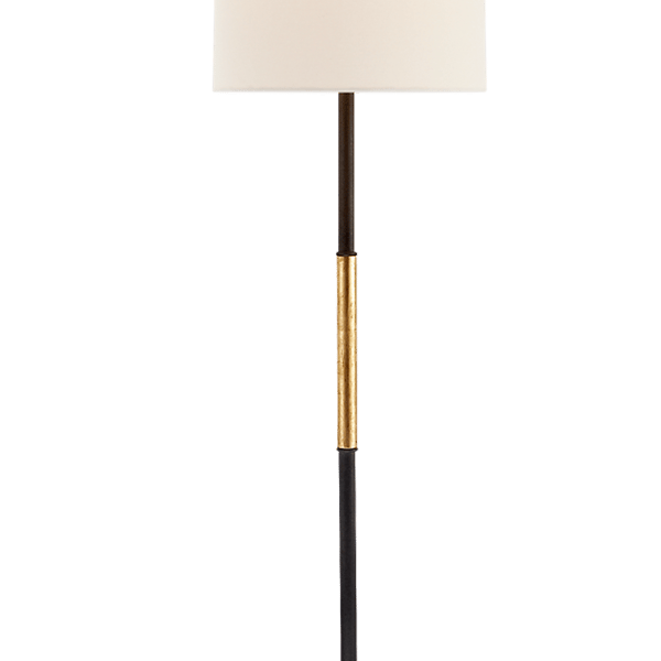 Frankfort Floor Lamp Iron, Floor Lamp, Aged Iron - Andrew Martin
