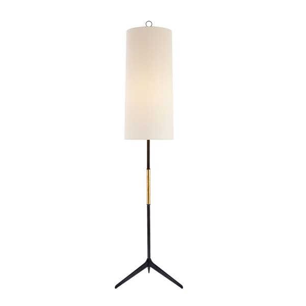 Frankfort Floor Lamp Iron, Floor Lamp, Aged Iron - Andrew Martin