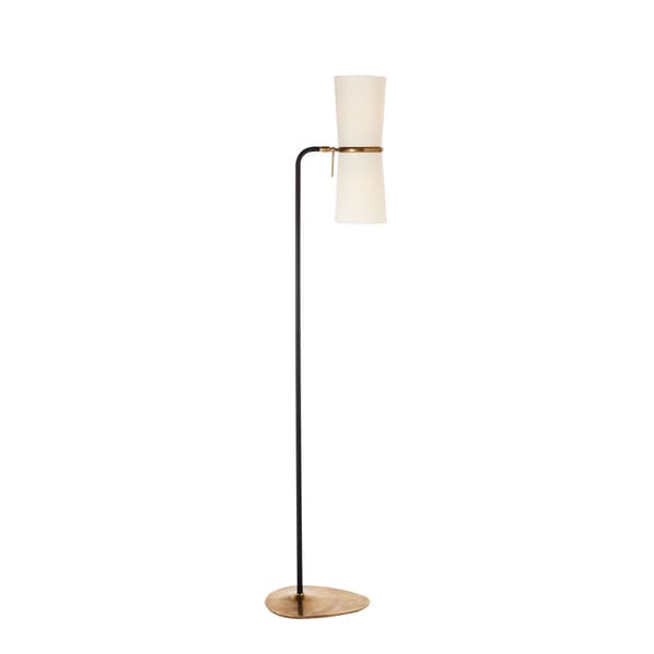Clarkson Floor Lamp Black, Floor Lamp - Andrew Martin