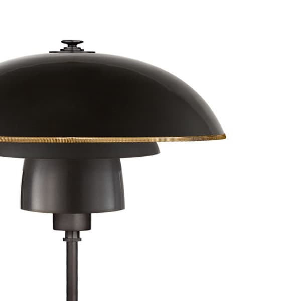 Whitman Table Lamp Bronze, Desk Lamp, Bronze/Antique Brass - Andrew Martin