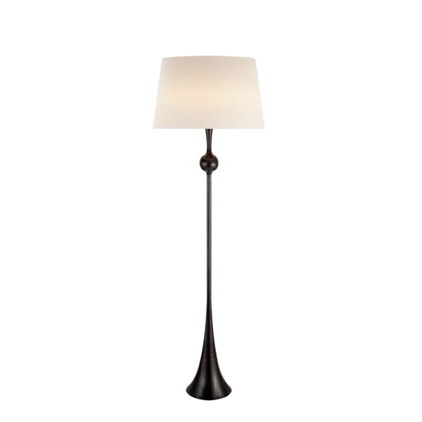 Dover Floor Lamp Iron, Floor Lamp, Aged Iron - Andrew Martin