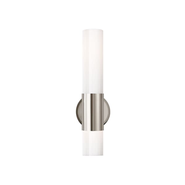 Penz Wall Light Nickel, Wall Light, Polished Nickel - Andrew Martin