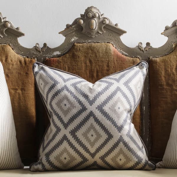 Glacier Storm, Sustainable Feather, Cushion, 55cm x 55cm - Andrew Martin