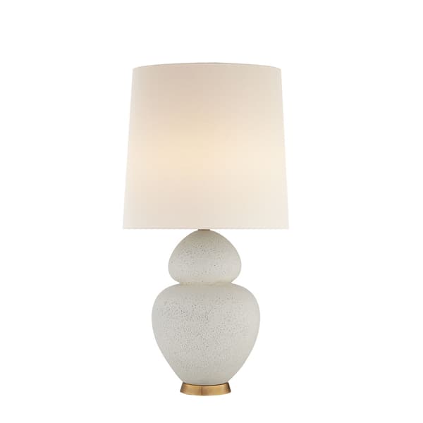 Michelena Table Lamp White, Table Lamp, Chalk White - Andrew Martin
