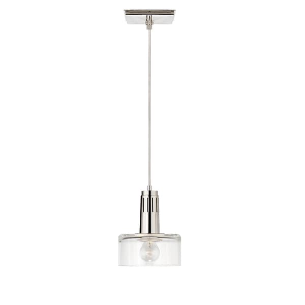 Iris Pendant  Nickel, Pendant Light, Polished Nickel - Andrew Martin