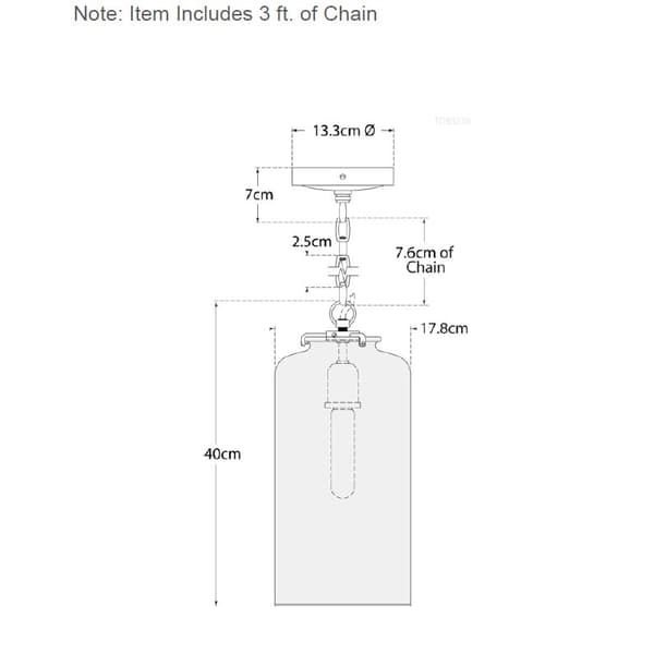 Katie Pendant  Nickel, Pendant Light, Polished Nickel - Andrew Martin