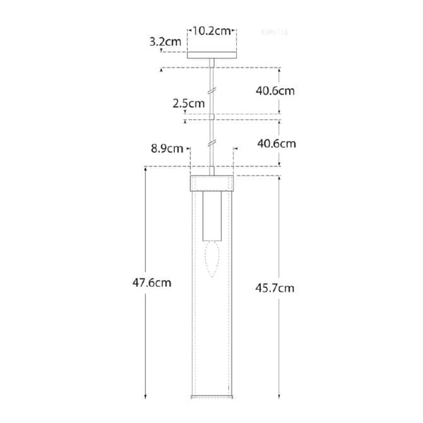 Liaison Pendant  Bronze, Pendant Light - Andrew Martin