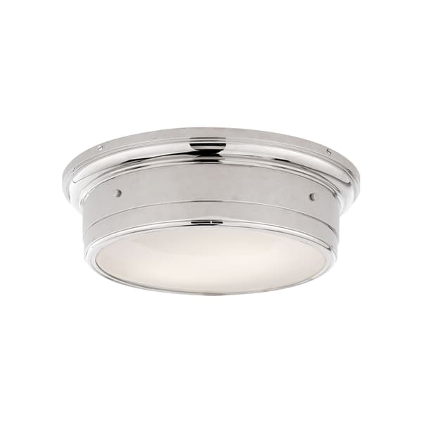 Siena Ceiling Light Nickel, Ceiling Light, Small, Polished Nickel - Andrew Martin