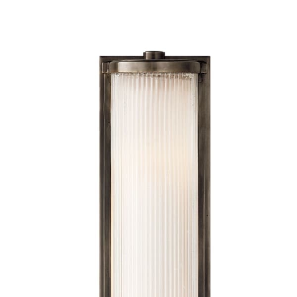 Dresser Wall Light Bronze, Wall Light, Long - Andrew Martin