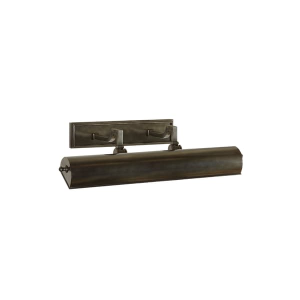 Dean Double Picture Light Gunmetal, Picture Light, Small, Gun Metal - Andrew Martin