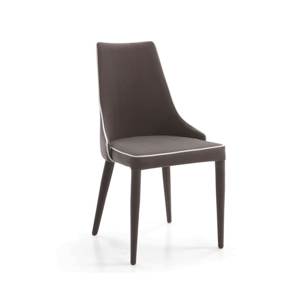 Saber Dining Chair, Dining Chair, Grey - Andrew Martin