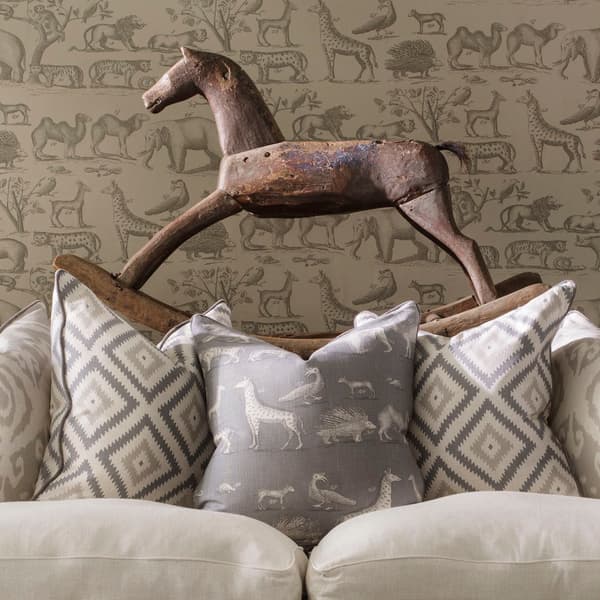 43Csh Kingdom Storm Fb Mossop Storm P, Sustainable Feather, Cushion, 43cm x 43cm - Andrew Martin