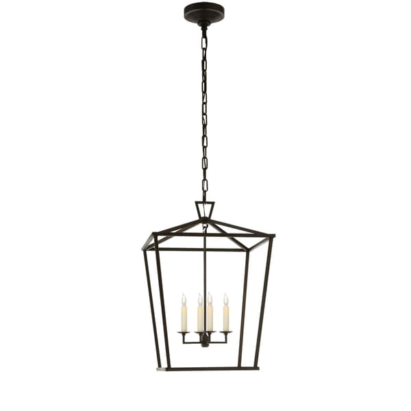 Darlana Pendant  Aged Iron, Pendant Light, Extra Large - Andrew Martin