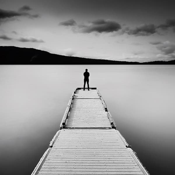 Silence 150X150 - Plexiglass, 150cm x 150cm - Andrew Martin