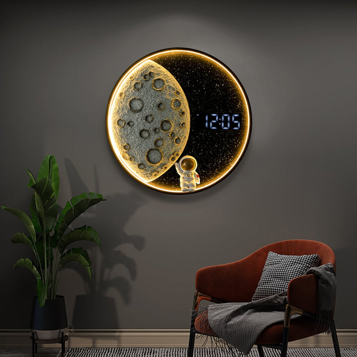 Interstellar LED Digital Wall Clock