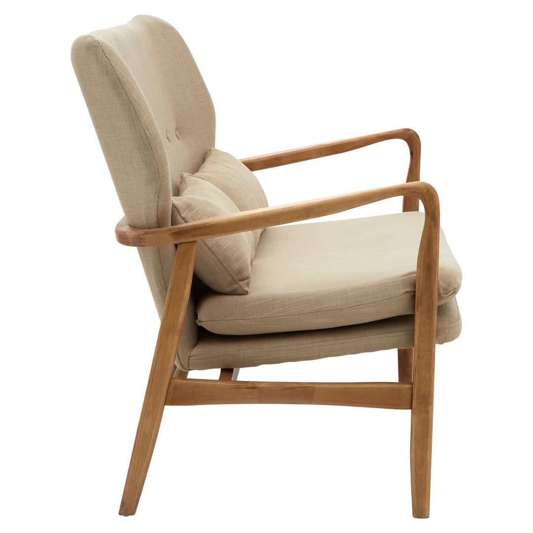 Swan 2 Seat Birch Wood Frame Sofa