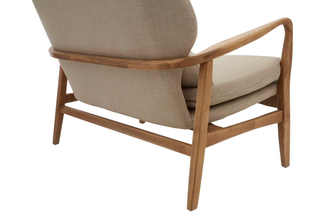 Swan 2 Seat Birch Wood Frame Sofa