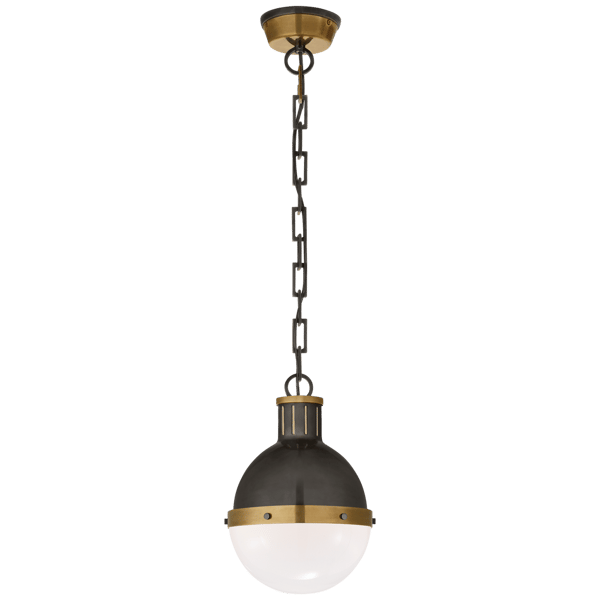 Hicks Pendant  Bronze, Pendant Light, Small - Andrew Martin