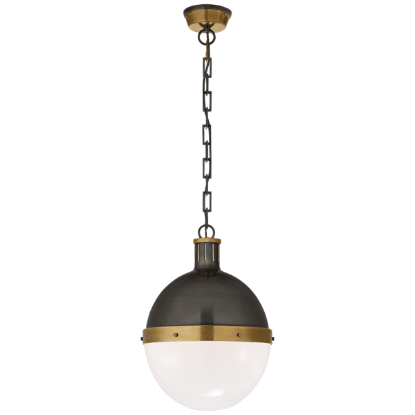 Hicks Pendant  Bronze, Pendant Light, Large - Andrew Martin