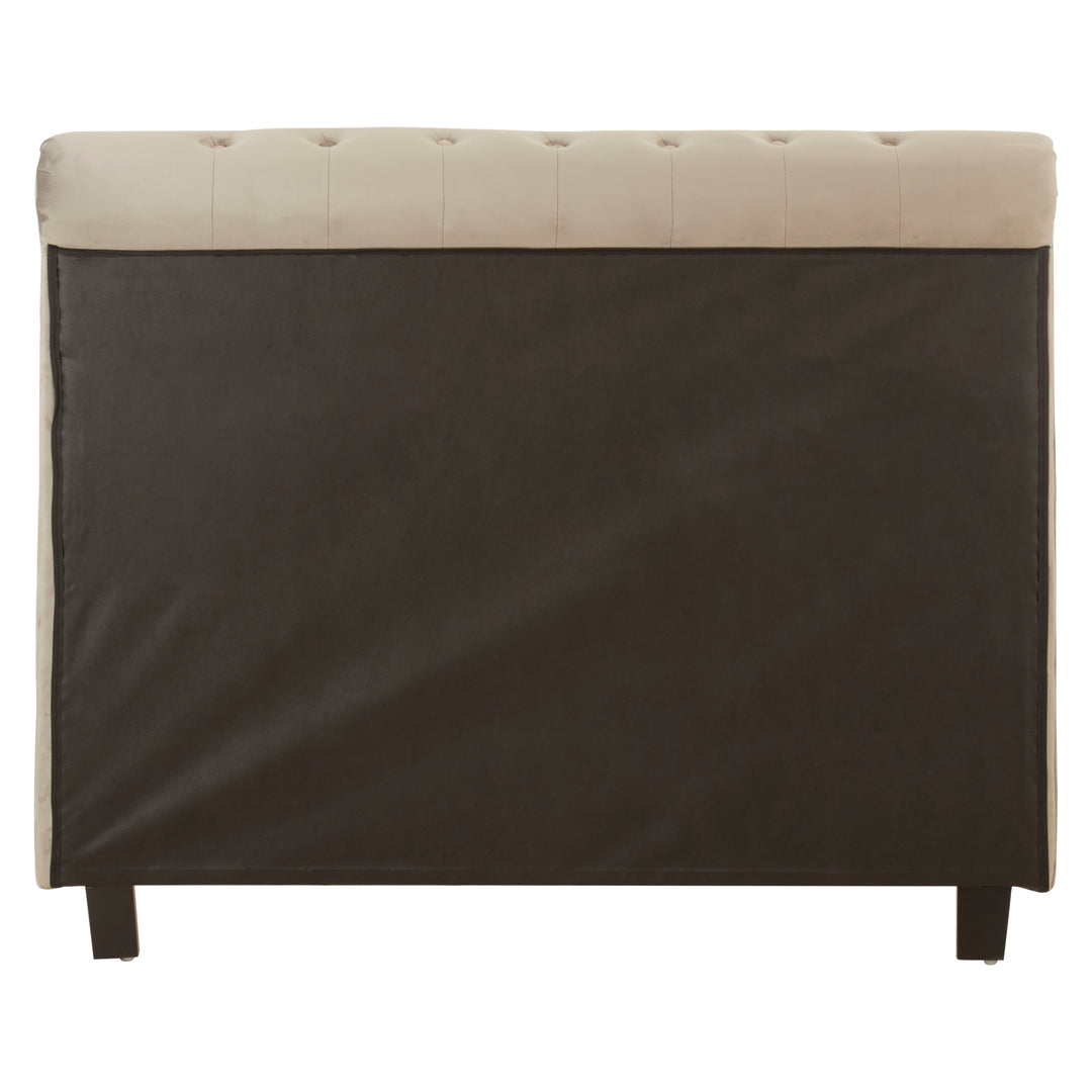 Hawk Grey Ottoman King Bed