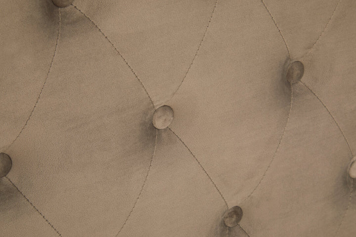 Hawk Grey Ottoman King Bed