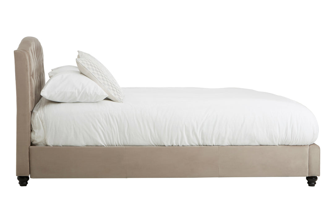 Albatross Mink Brushed Velvet Double Bed