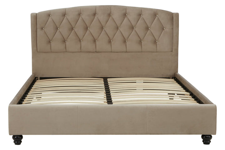 Albatross Mink Velvet King Bed