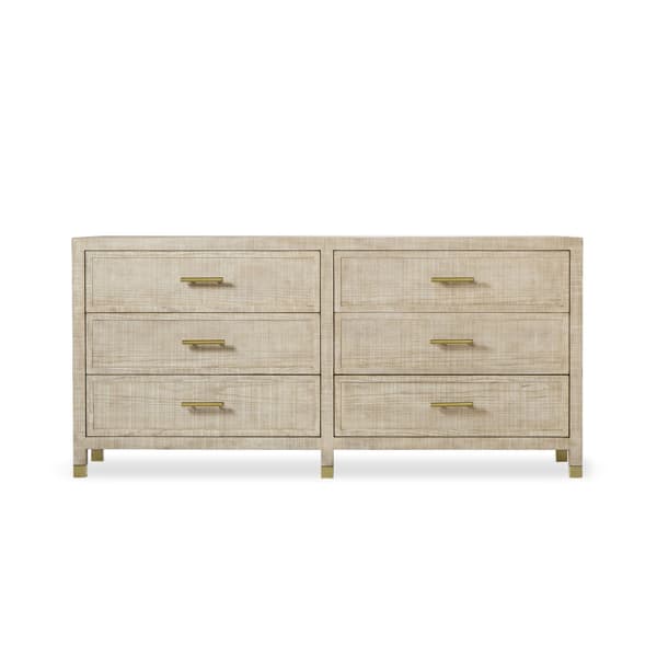 Raffles Large Chest Of Drawers Natural, Chest Of Drawers - Andrew Martin