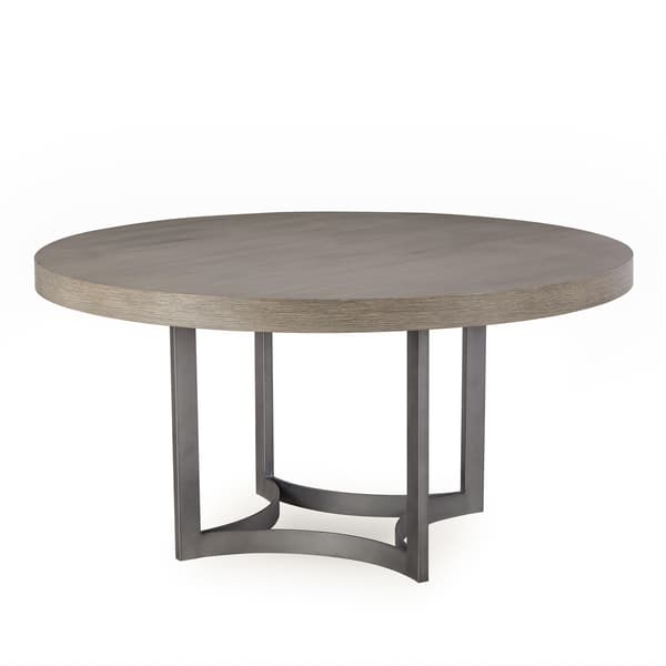Ashton Round Dining Table, Round Dining Table, Light, Small - Andrew Martin