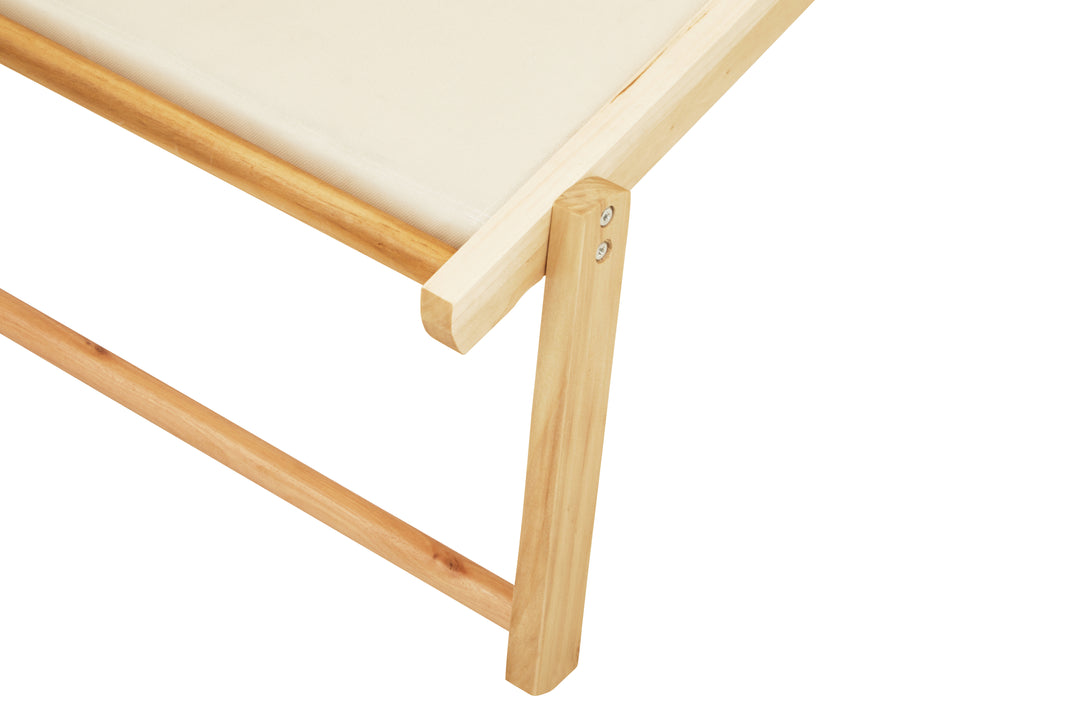 Bougie Cream Lounger