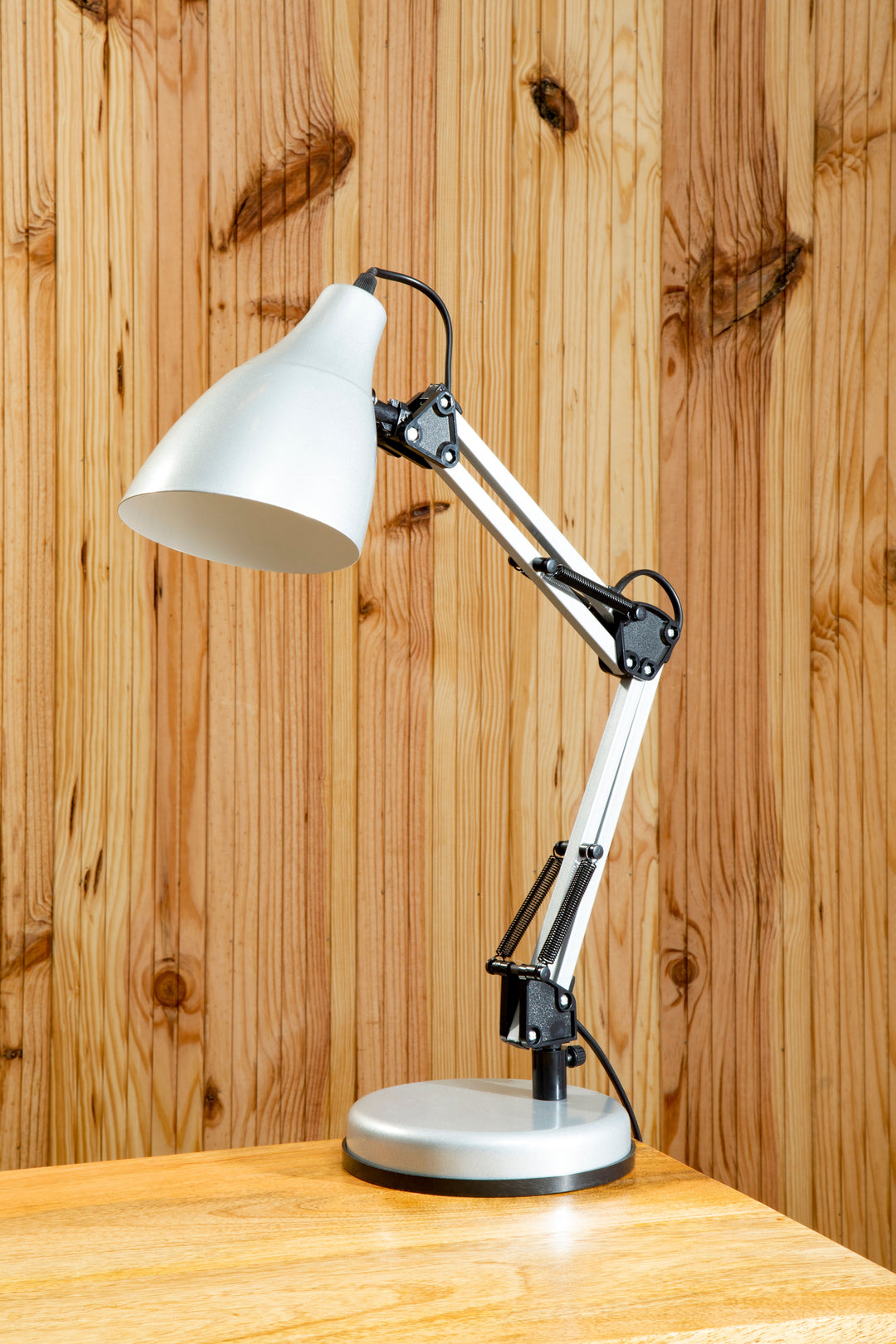Fred Silver Desk Lamp