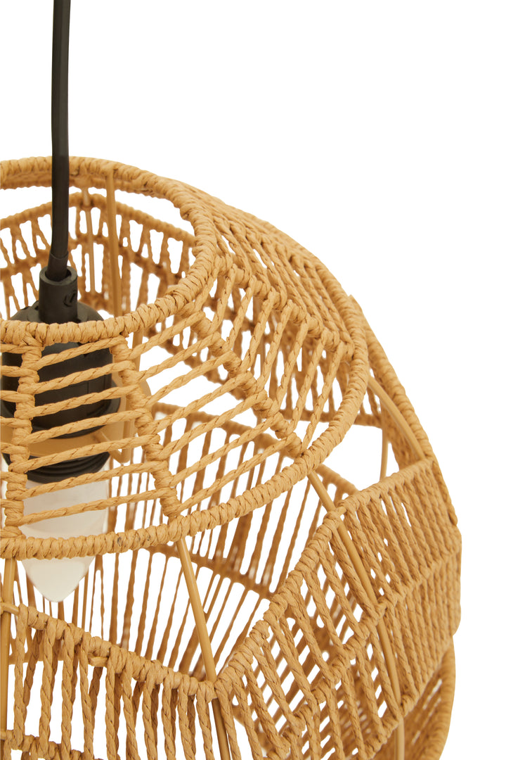 Sparky natural Paper Rope Pendant Lamp
