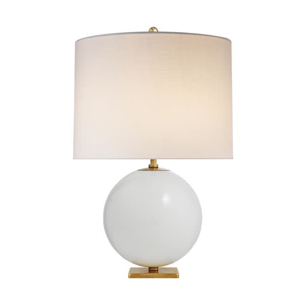 Elsie Table Lamp Cream, Table Lamp, Cream (Cream Shade) - Andrew Martin
