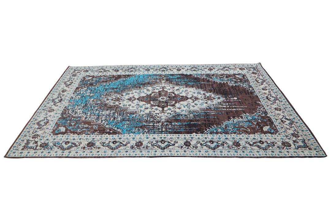 Dove Morvi Large Jacquard Woven Rug