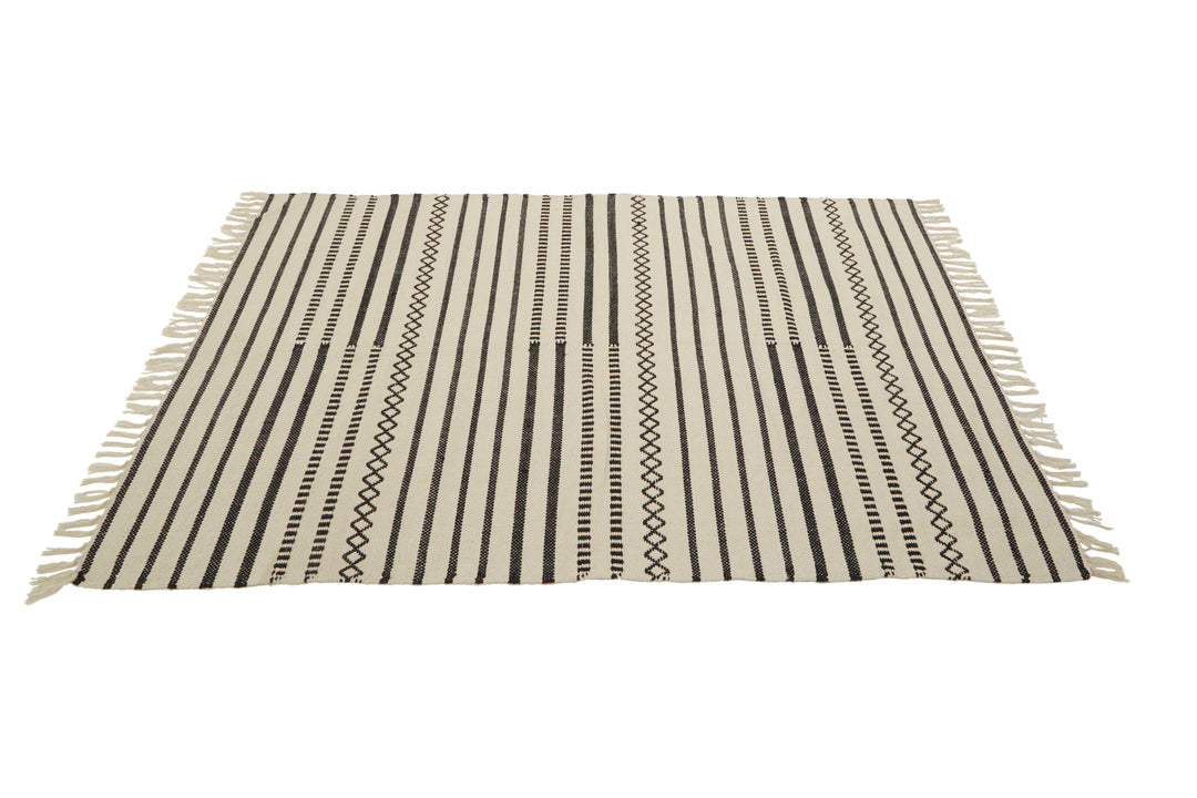 Dove Madras Cotton Rug