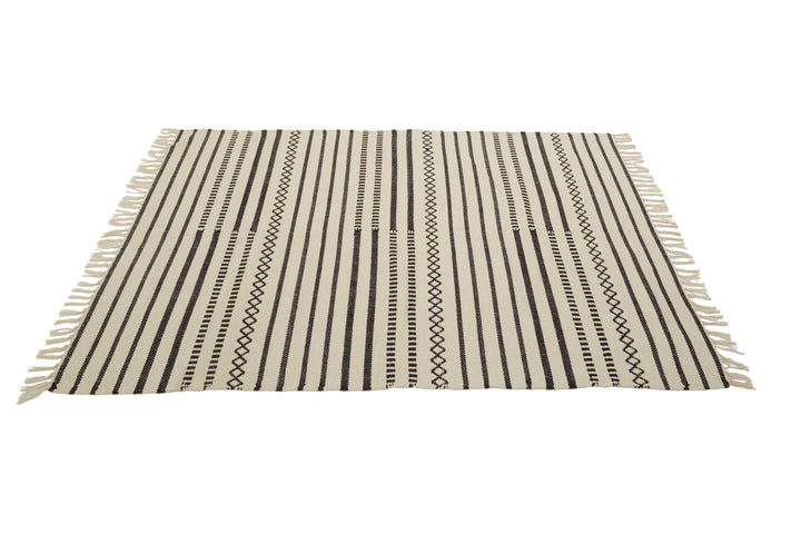 Dove Madras Cotton Rug