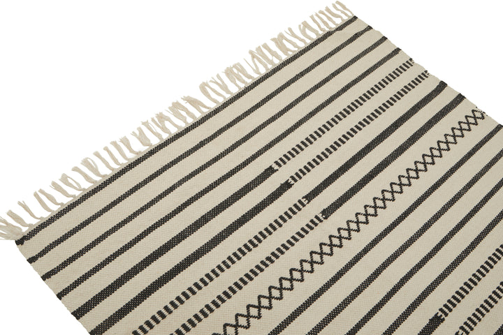 Dove Madras Cotton Rug