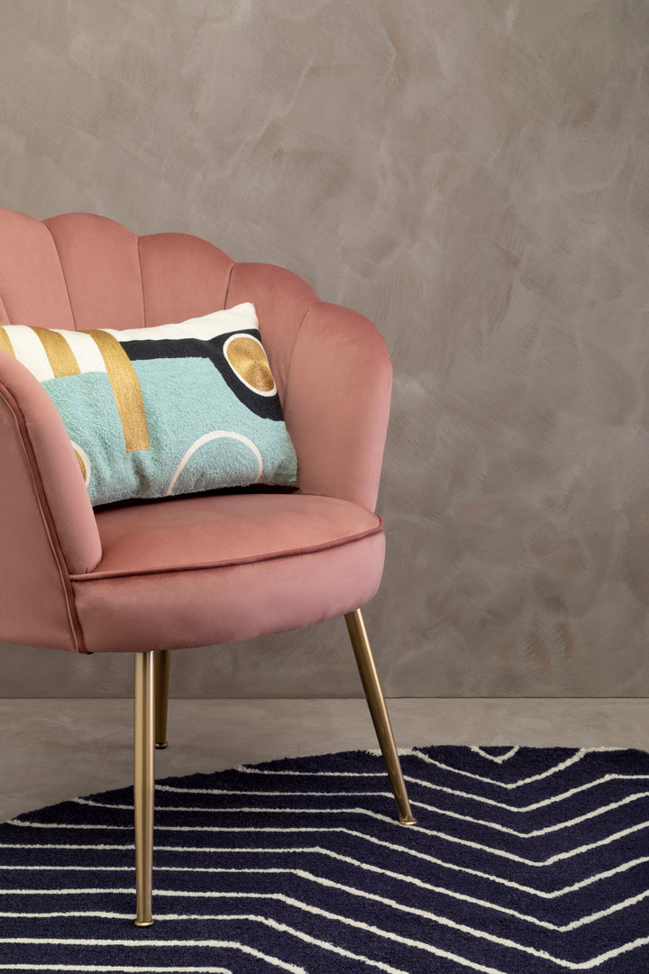 Dove Abstract Rectangular Cushion