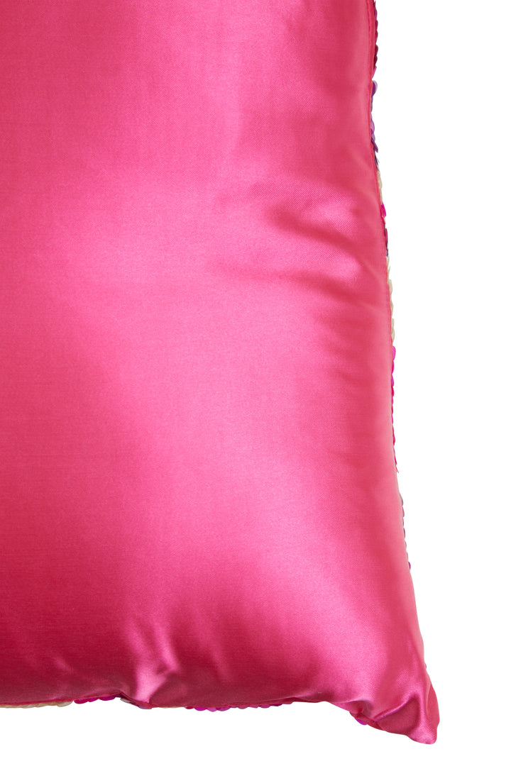 Duke Sequins Pink Cushion