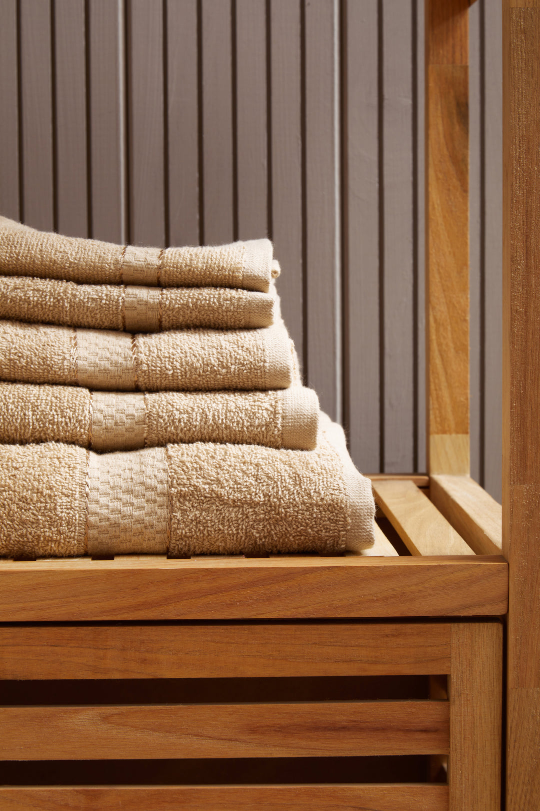 Albatross 6Pc Silver Mink Towel Set