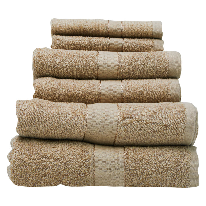 Albatross 6Pc Silver Mink Towel Set