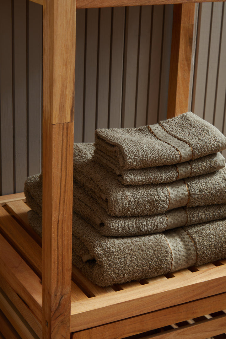 Albatross 6Pc Warm Sand Towel Set
