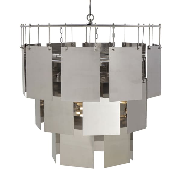 Marilyn Chandelier Steel, Pendant Light, Large - Andrew Martin