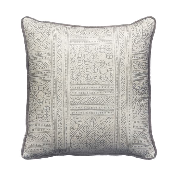 Ostuni Storm/Medici, Sustainable Feather, Cushion - Andrew Martin