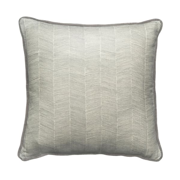 Fasano Storm/Medici, Sustainable Feather, Cushion, Grey - Andrew Martin