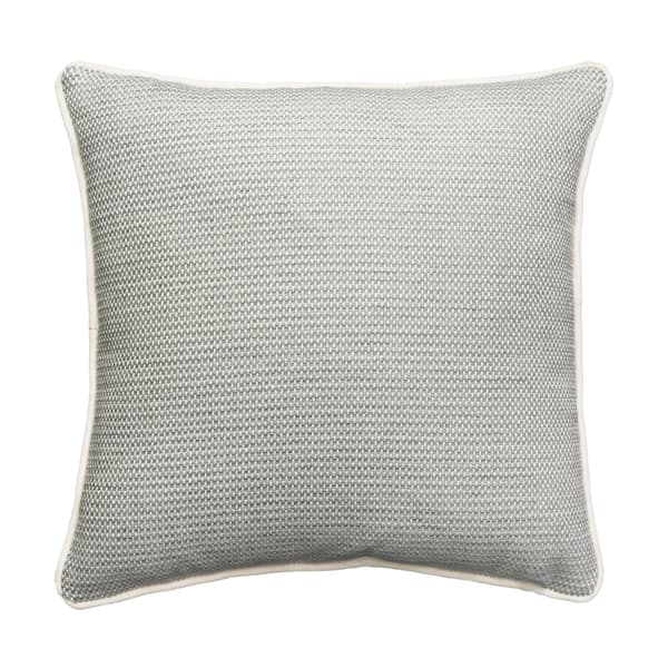 Molfetta Slate, Sustainable Feather, Cushion, Grey - Andrew Martin