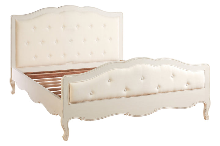 Owl White King Size Bed