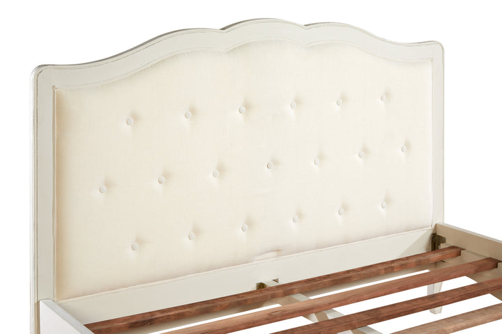 Owl White King Size Bed